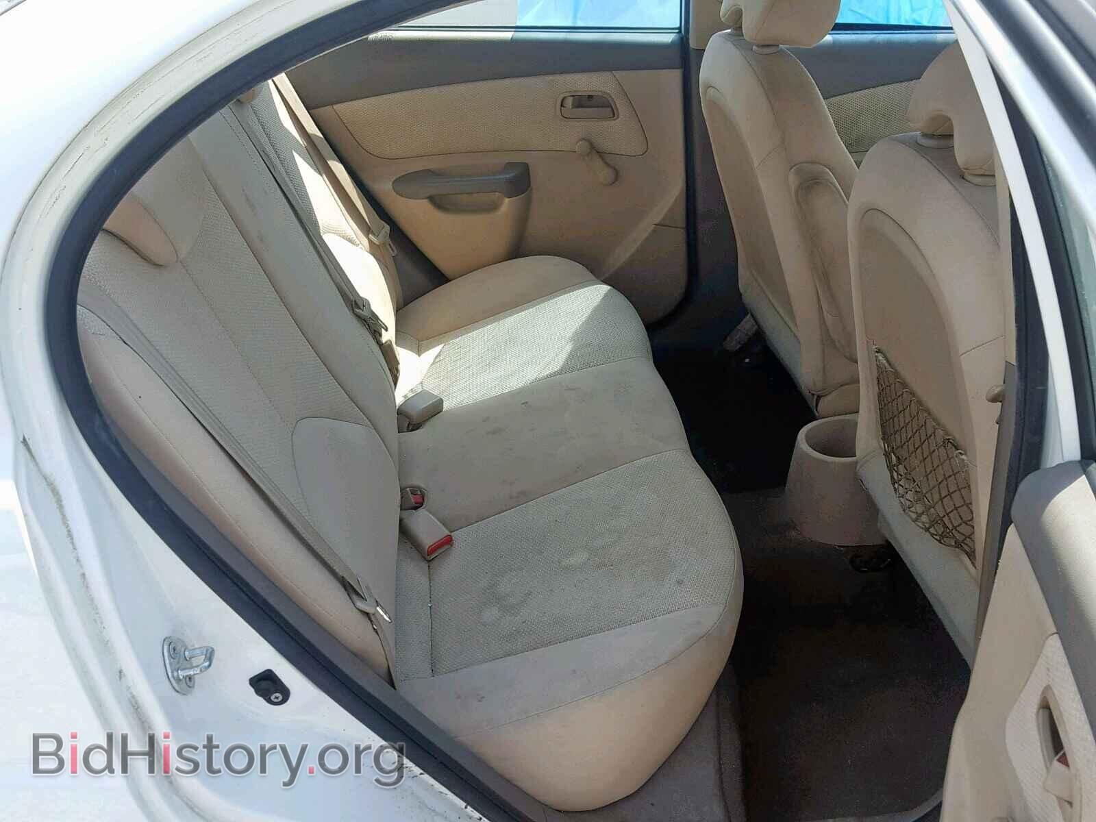 2011 KIA RIO BASE - VIN: KNADH4A38B6955748 - Фото 6
