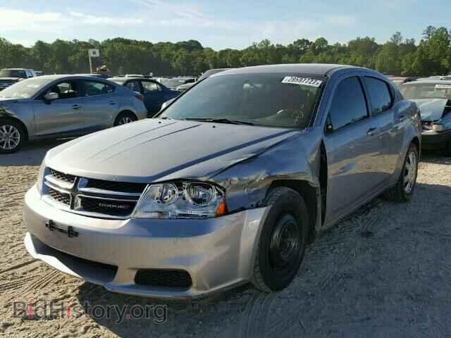 2014 DODGE AVENGER - VIN: 1C3CDZAB6EN154765 - Фото 2