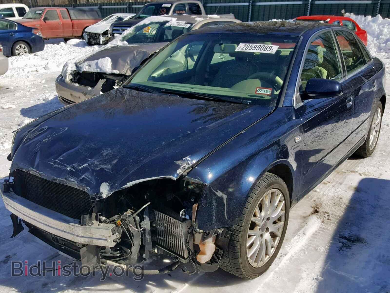 2008 AUDI A4 - VIN: WAUDF78E68A169662 - Фото 2