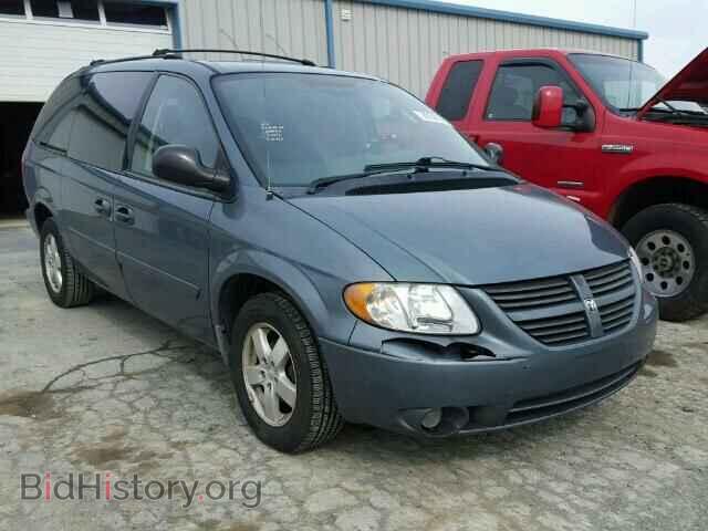 2007 Dodge CARAVAN Grand Cara (VIN 2D4GP44L07R306673) — фото 1 из 10, Copart, повреждение: задняя часть