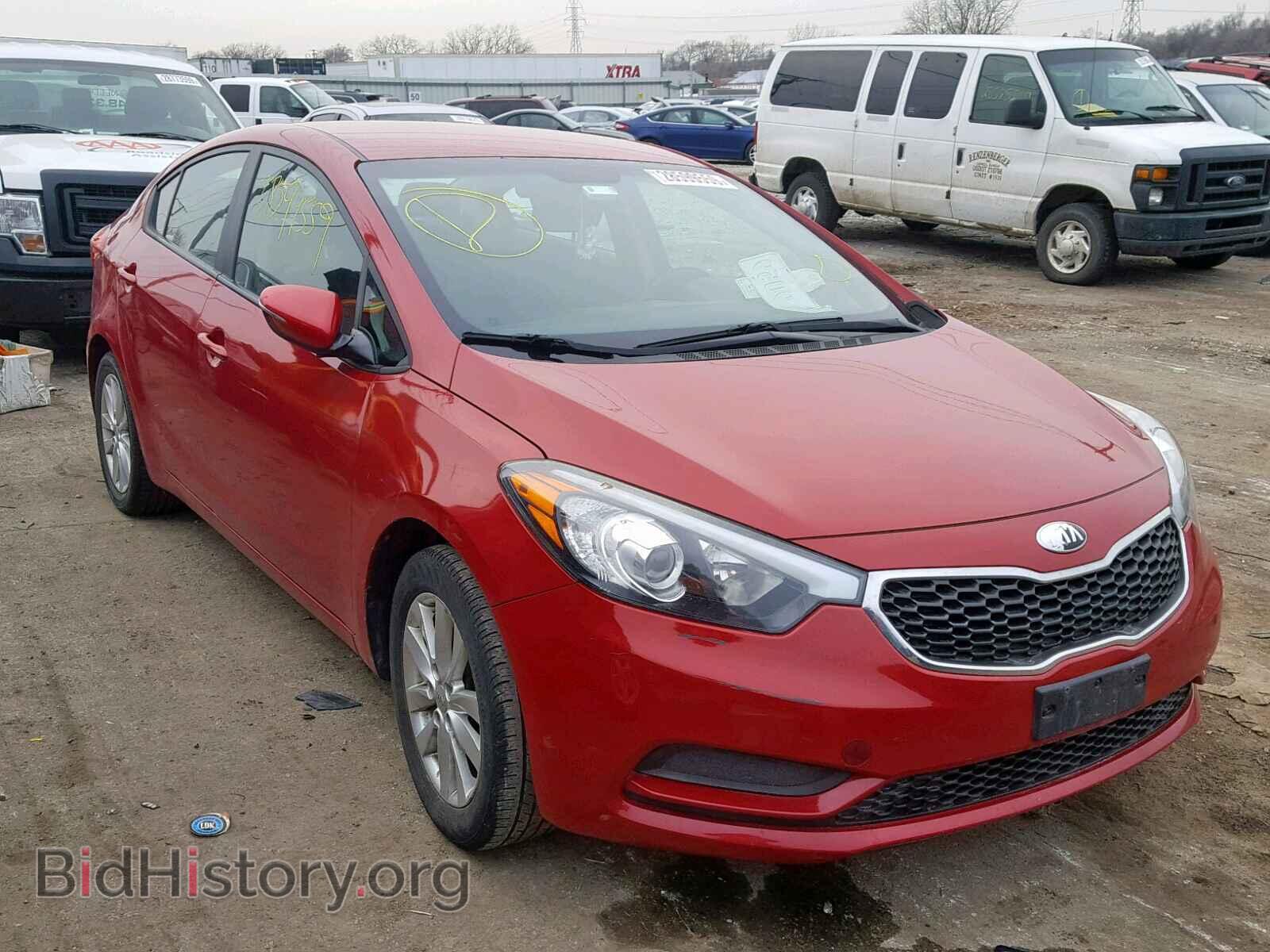 Фотография KNAFX4A65E5094657 - KIA FORTE LX 2014