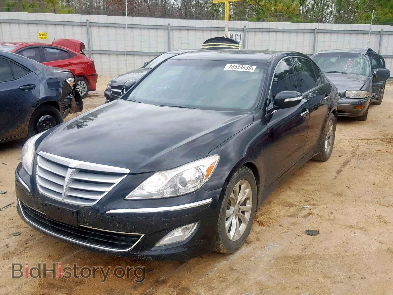 2013 HYUNDAI GENESIS - VIN: KMHGC4DD7DU242529 - Фото 2