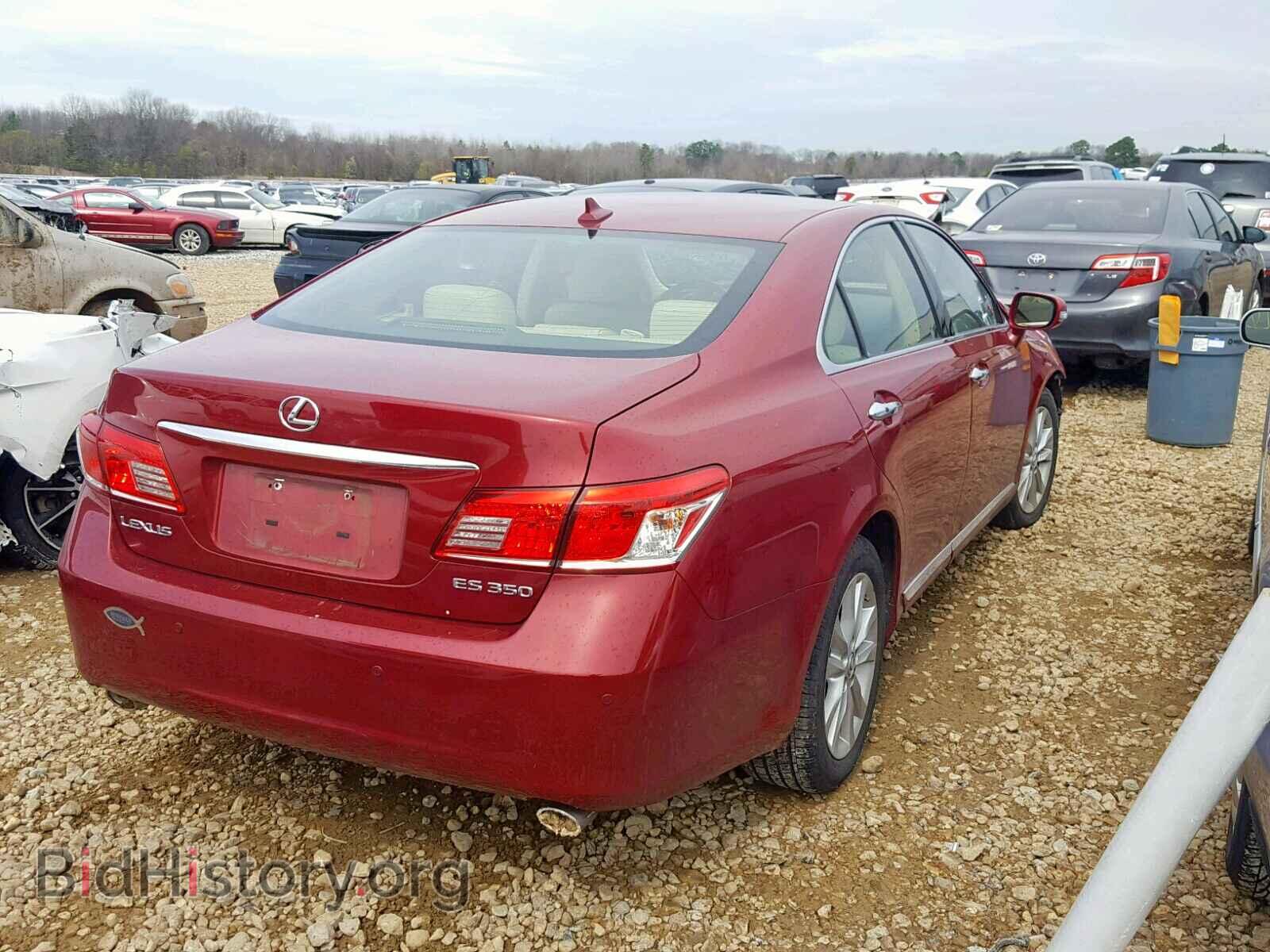 2010 LEXUS ES350 - VIN: JTHBK1EG8A2383494 - Фото 4
