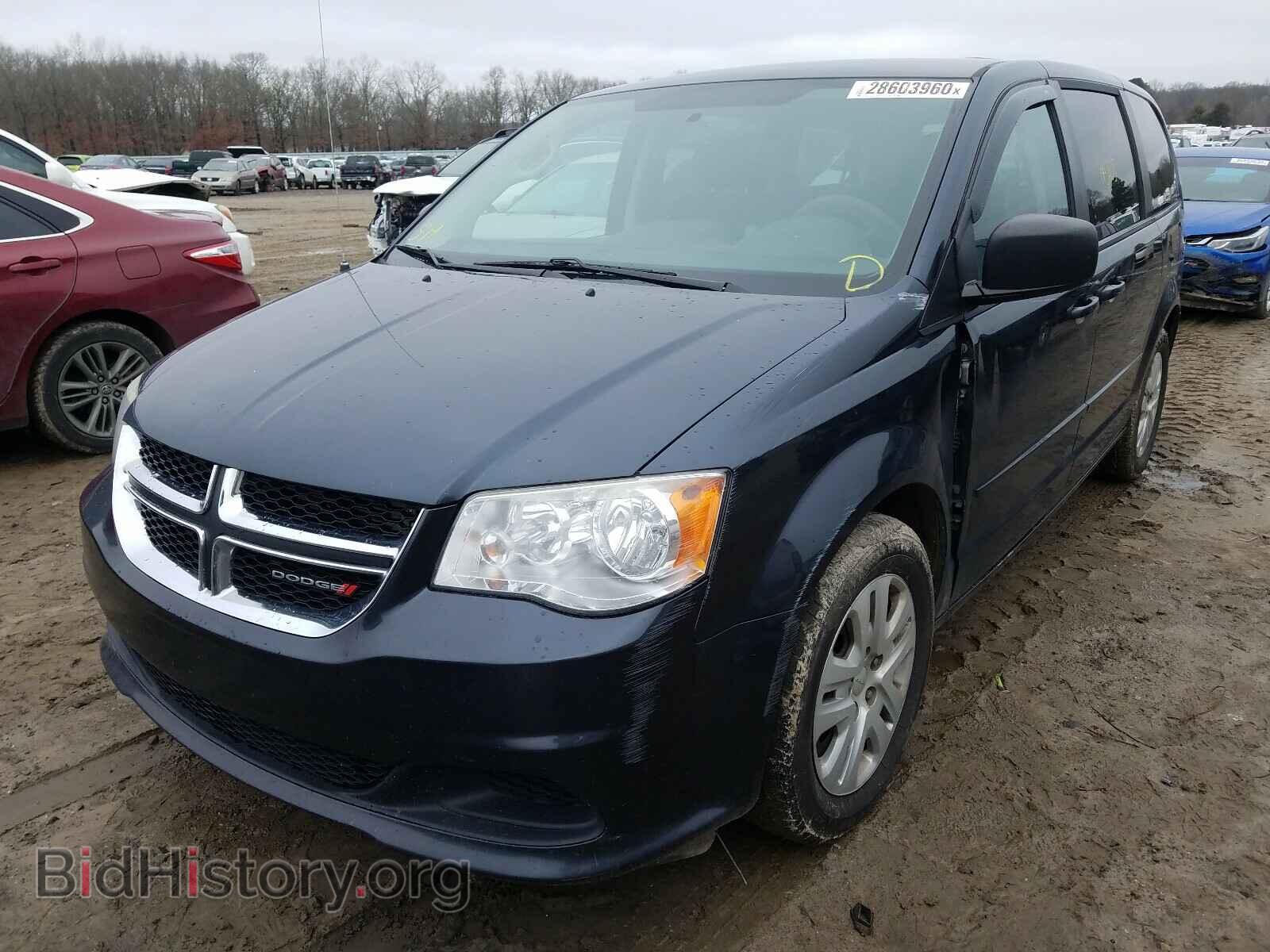 2014 DODGE CARAVAN - VIN: 2C4RDGBG9ER290802 - Фото 2