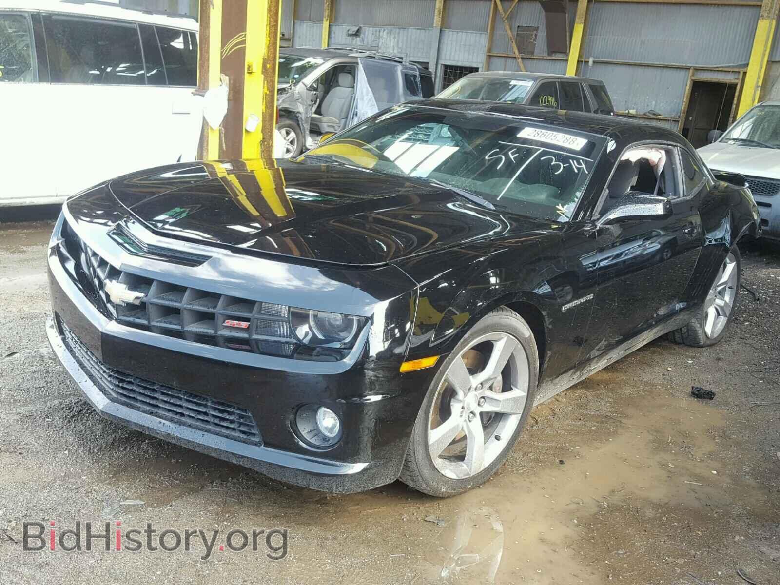 2012 CHEVROLET CAMARO - VIN: 2G1FS1EW9C9168455 - Фото 2