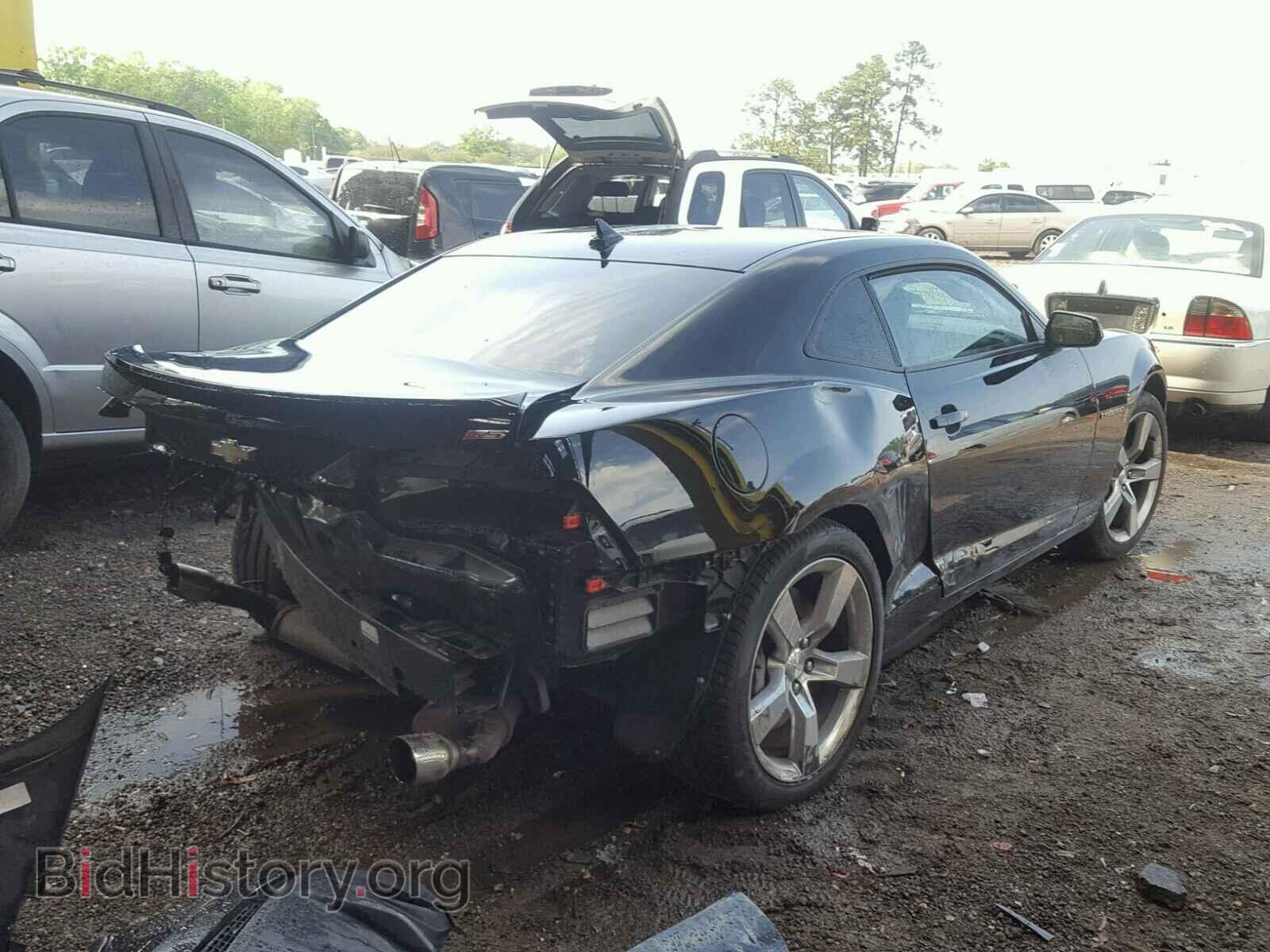 2012 CHEVROLET CAMARO - VIN: 2G1FS1EW9C9168455 - Фото 4