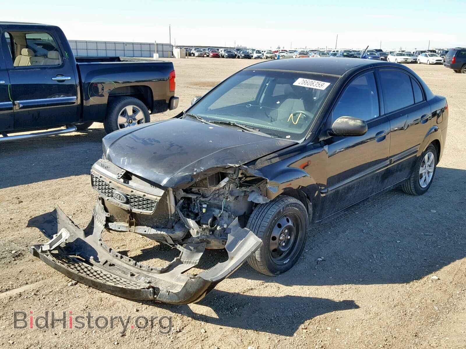 2011 KIA RIO BASE - VIN: KNADH4A34B6937747 - Photo 2