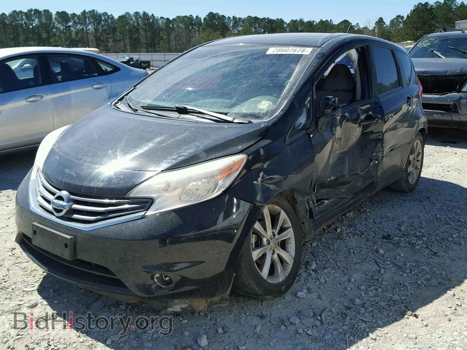 2014 NISSAN VERSA - VIN: 3N1CE2CP2EL372147 - Фото 2