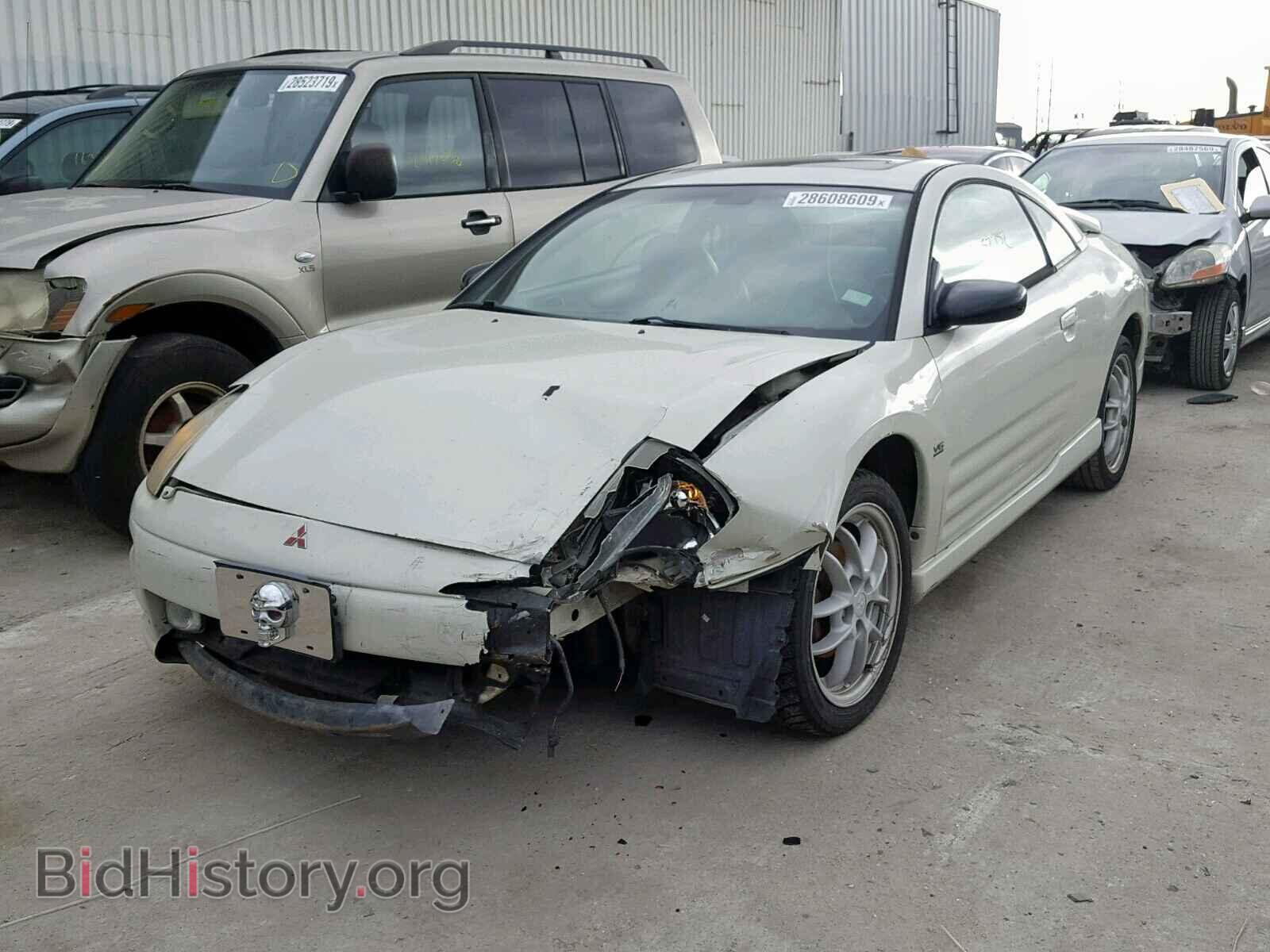 2001 MITSUBISHI ECLIPSE - VIN: 4A3AC54H41E229226 - Фото 2