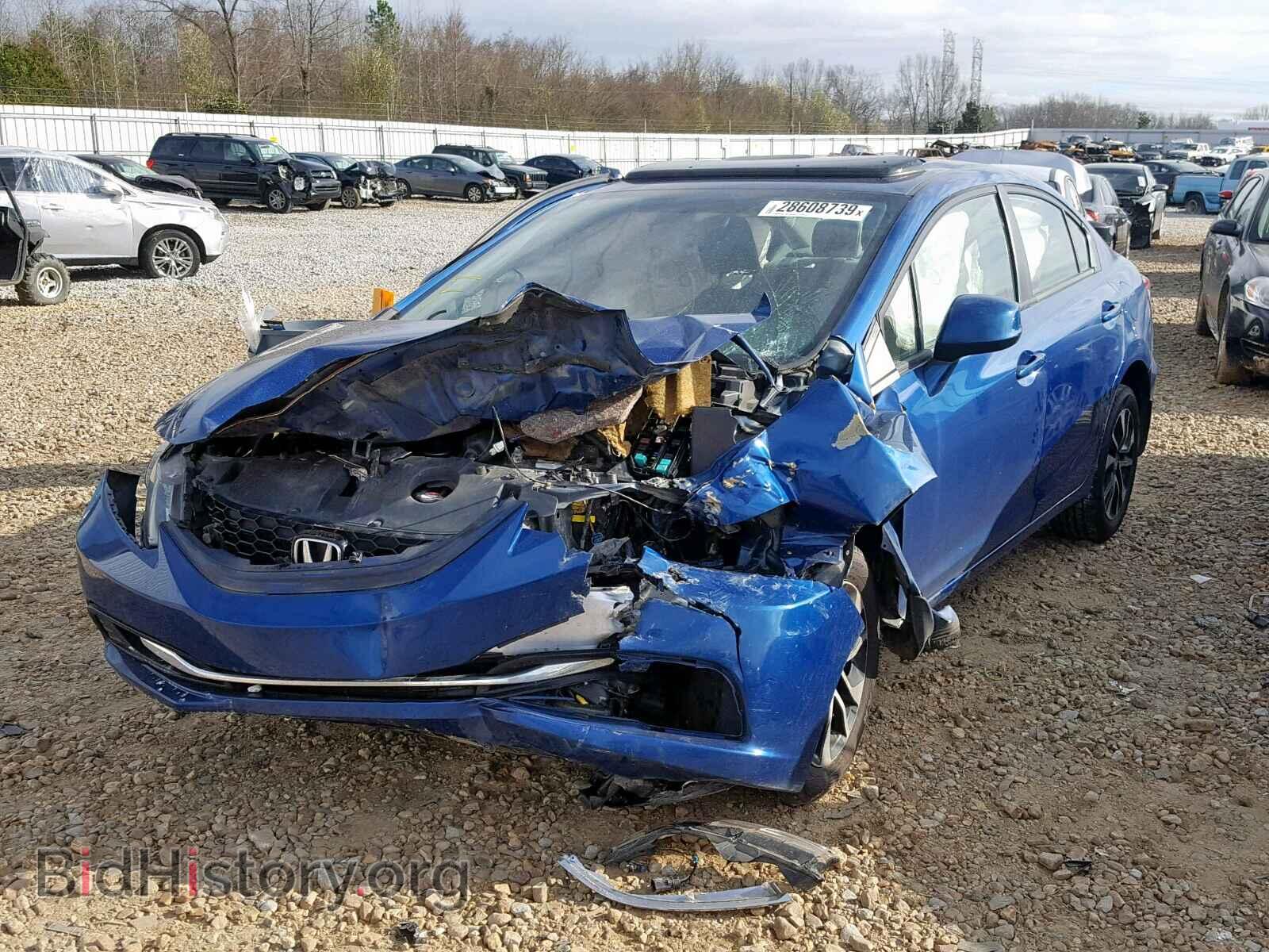 2013 HONDA CIVIC - VIN: 19XFB2F80DE085111 - Фото 2