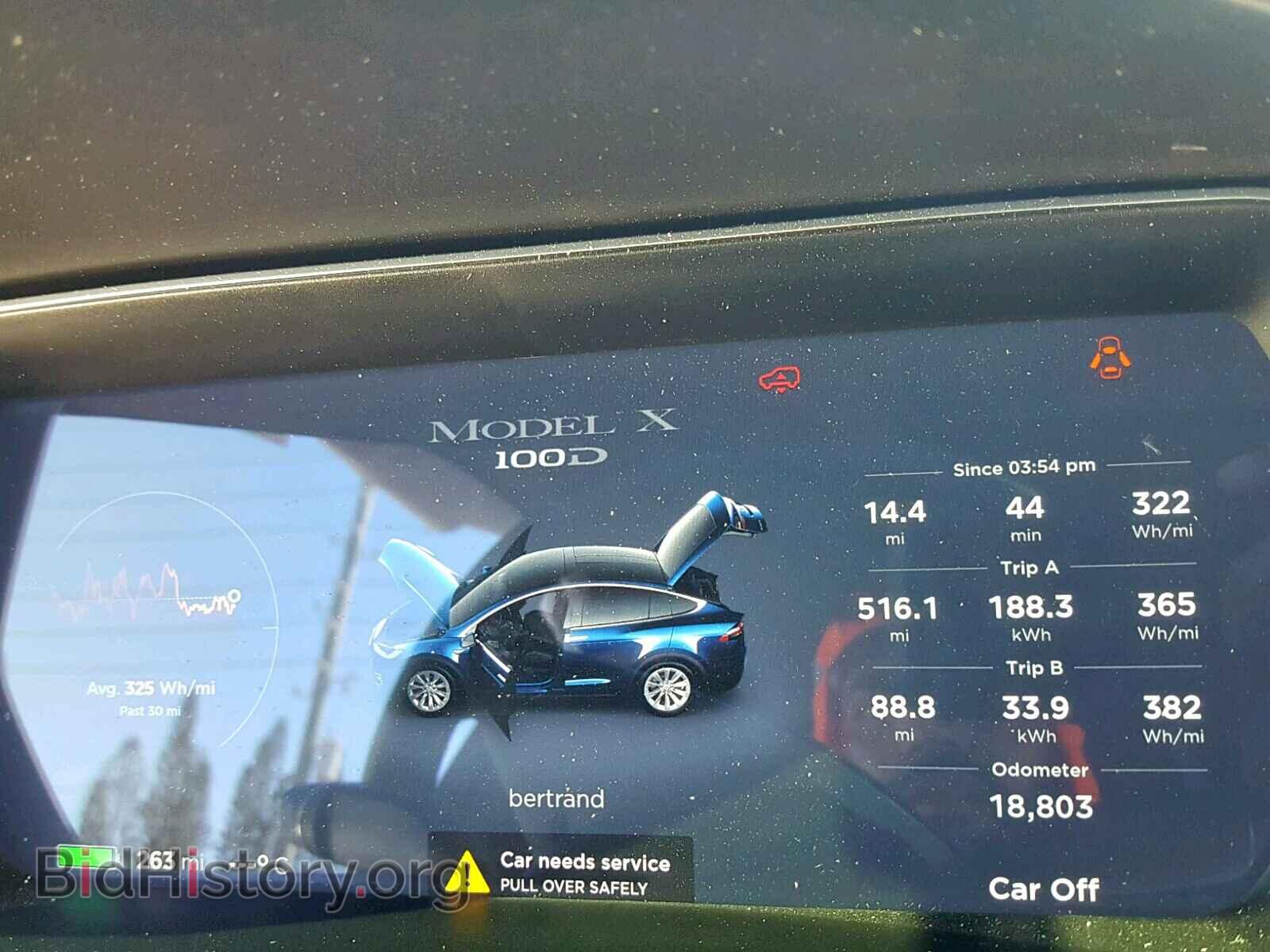 2017 TESLA MODEL X - VIN: 5YJXCDE22HF043811 - Photo 8