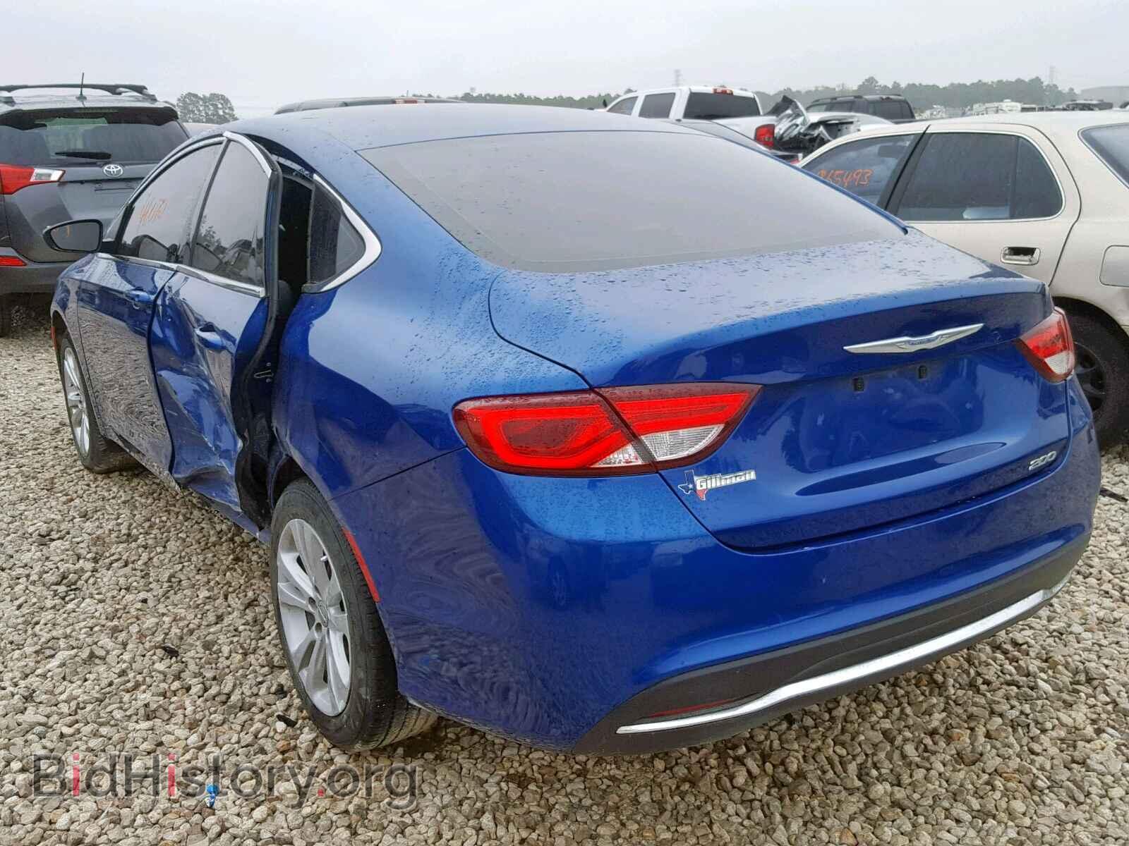 2015 CHRYSLER 200 - VIN: 1C3CCCAB5FN567066 - Фото 3