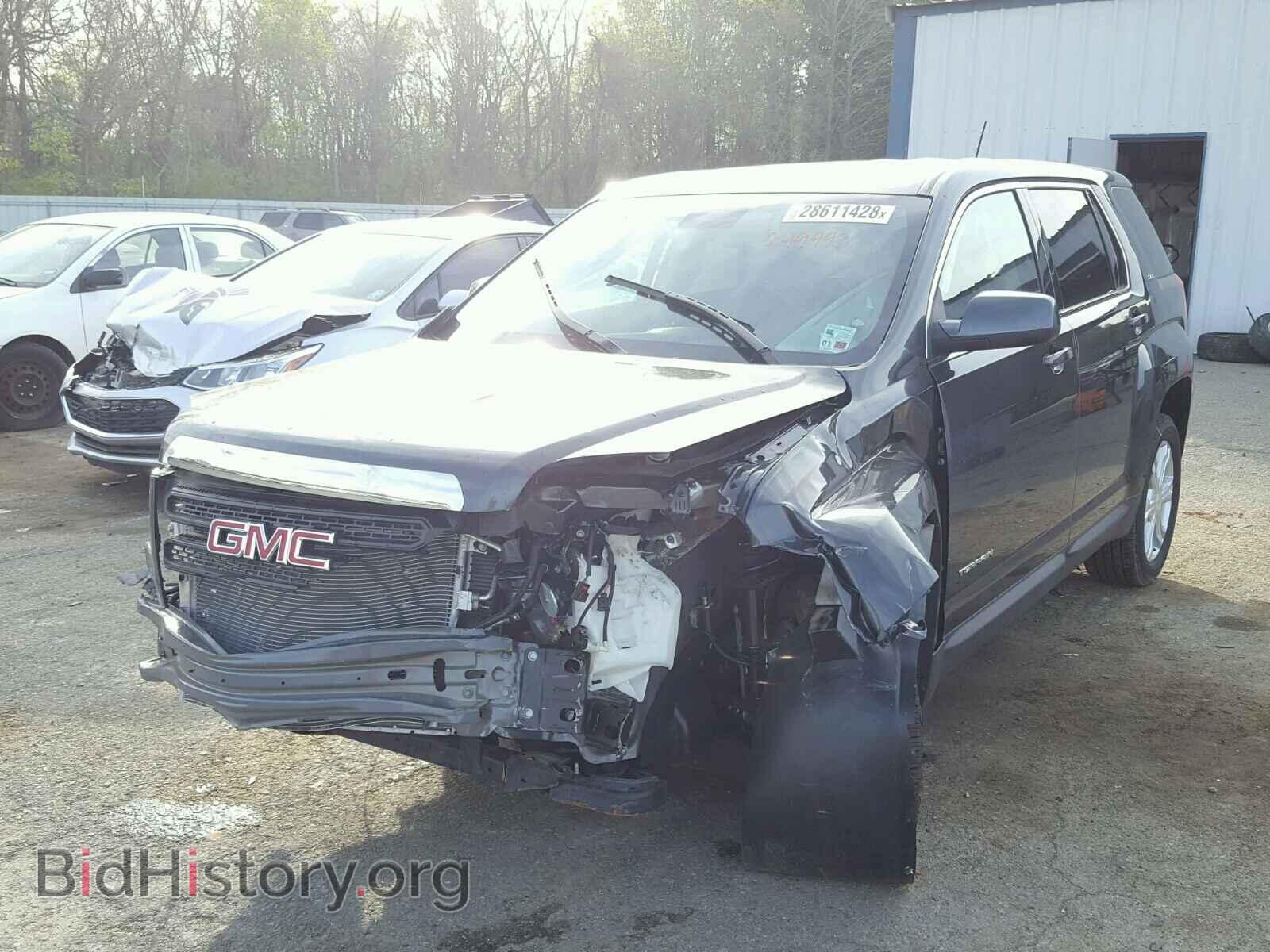2017 GMC TERRAIN - VIN: 2GKALMEK1H6249993 - Фото 2
