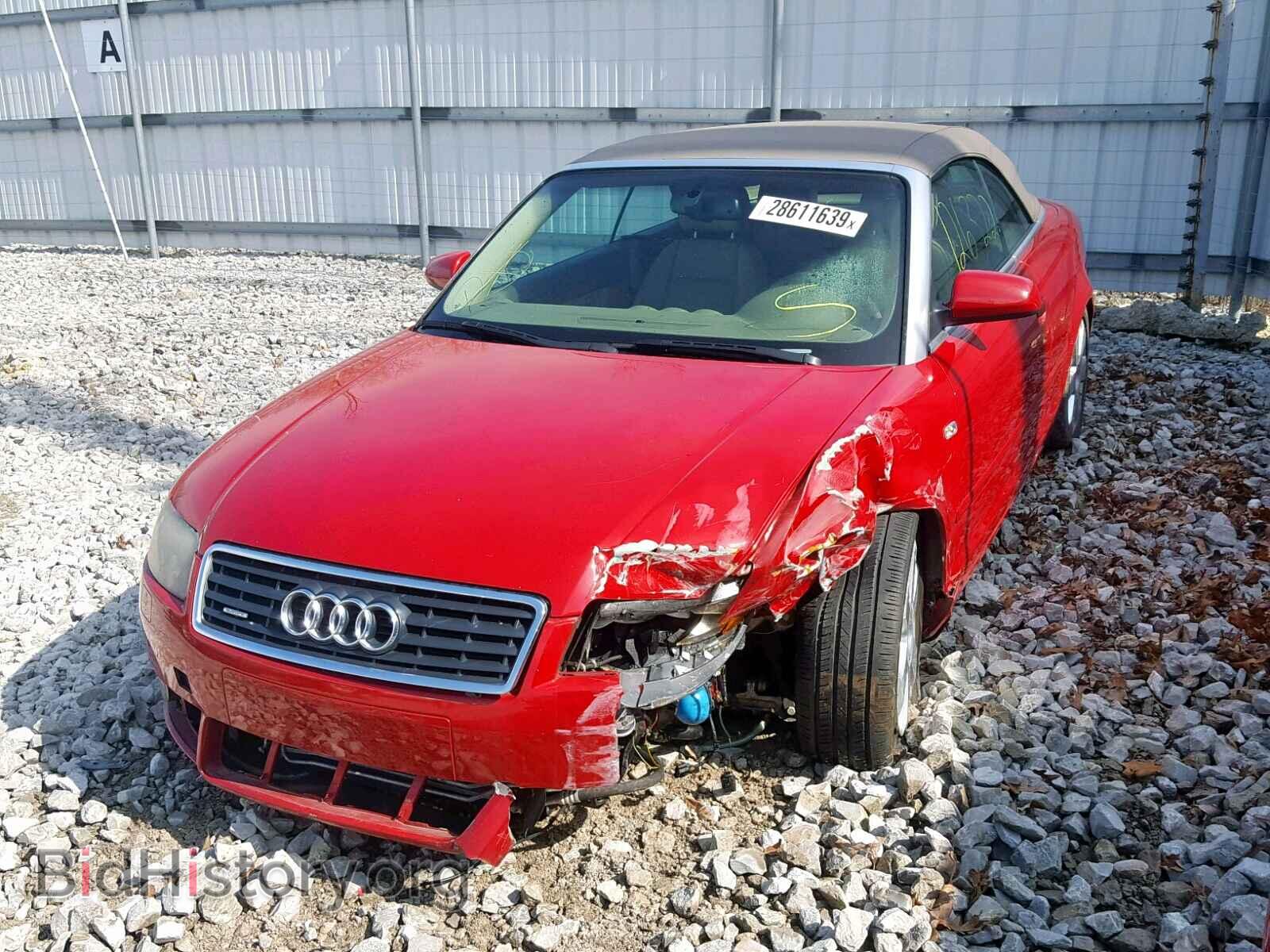 2006 AUDI A4 - VIN: WAUDT48H46K010731 - Фото 2