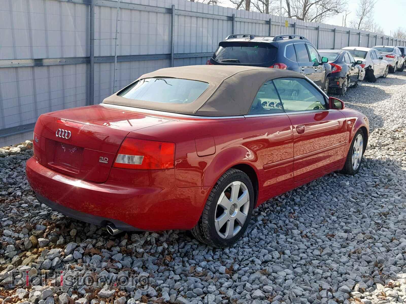 2006 AUDI A4 - VIN: WAUDT48H46K010731 - Фото 4