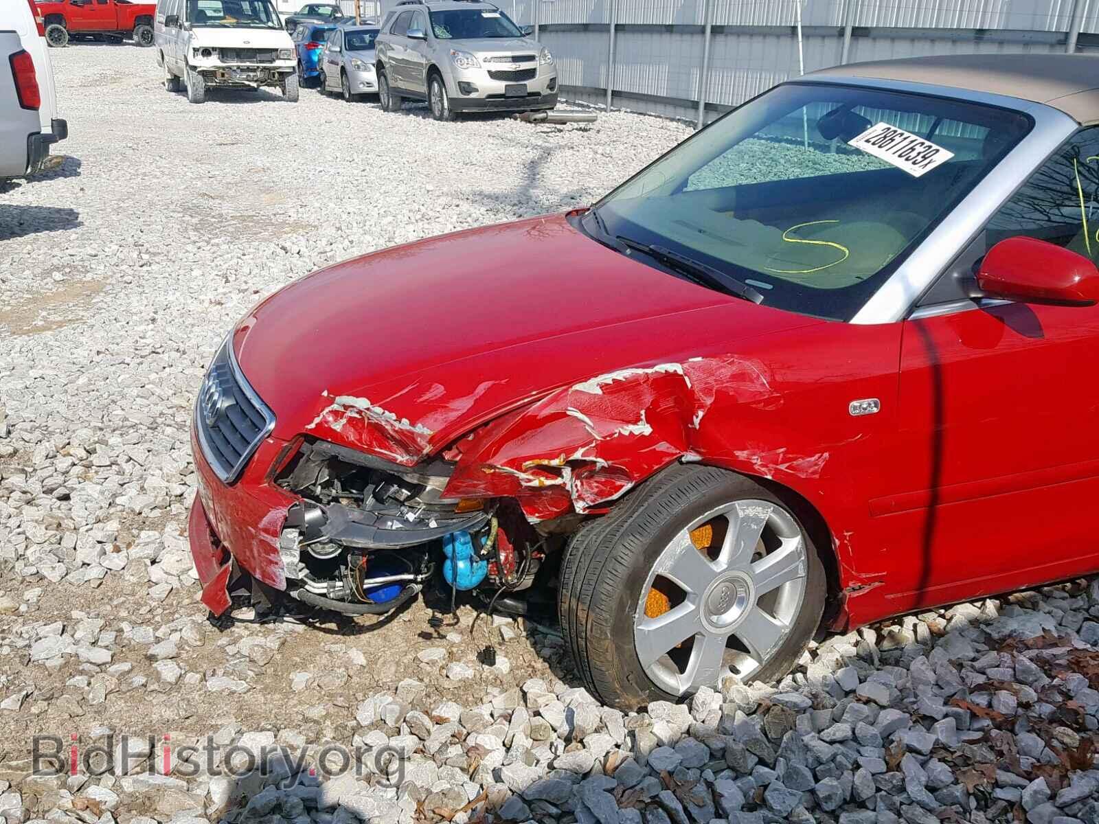 2006 AUDI A4 - VIN: WAUDT48H46K010731 - Фото 9