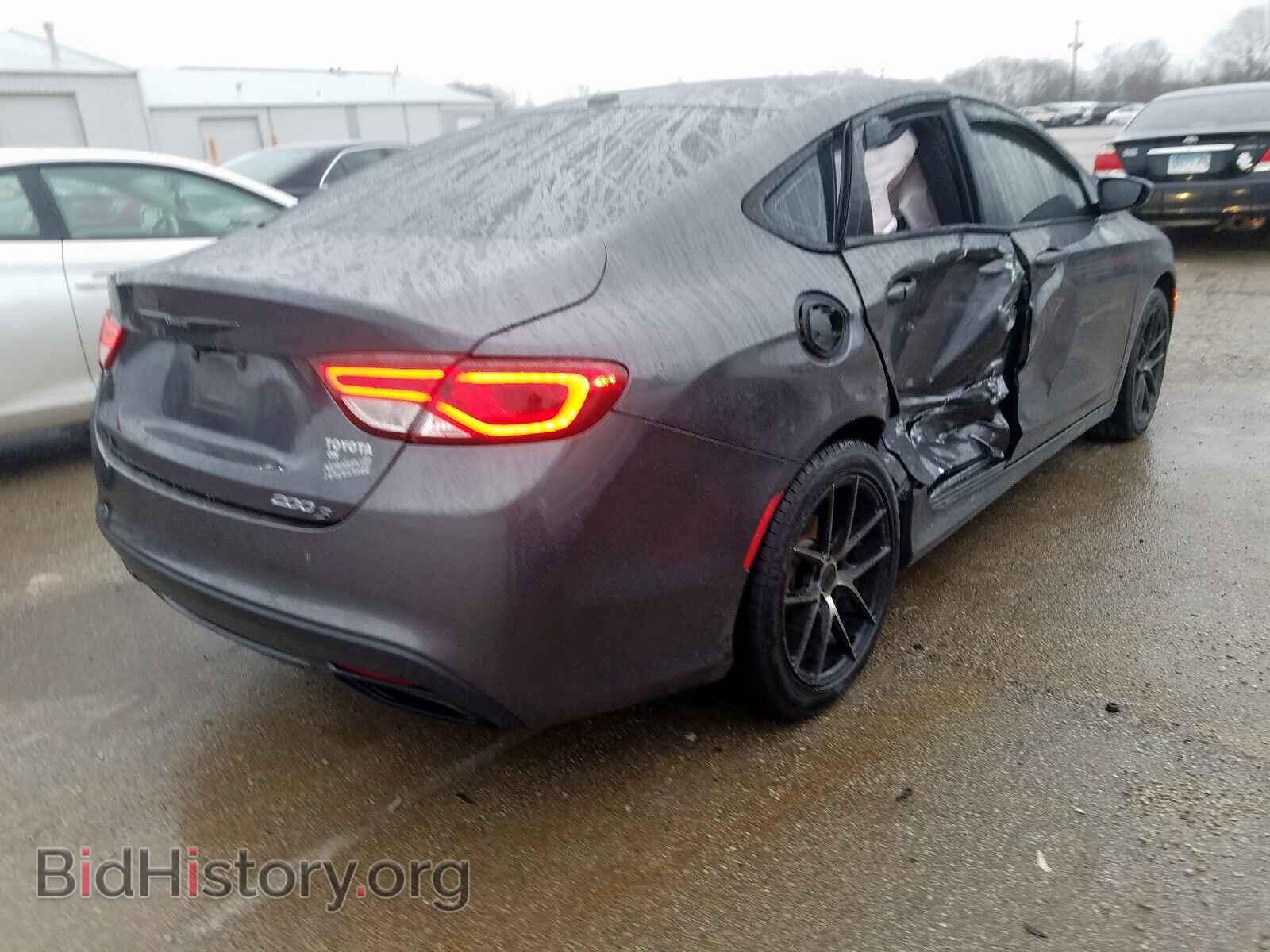 2015 CHRYSLER 200 - VIN: 1C3CCCBB5FN716395 - Фото 4