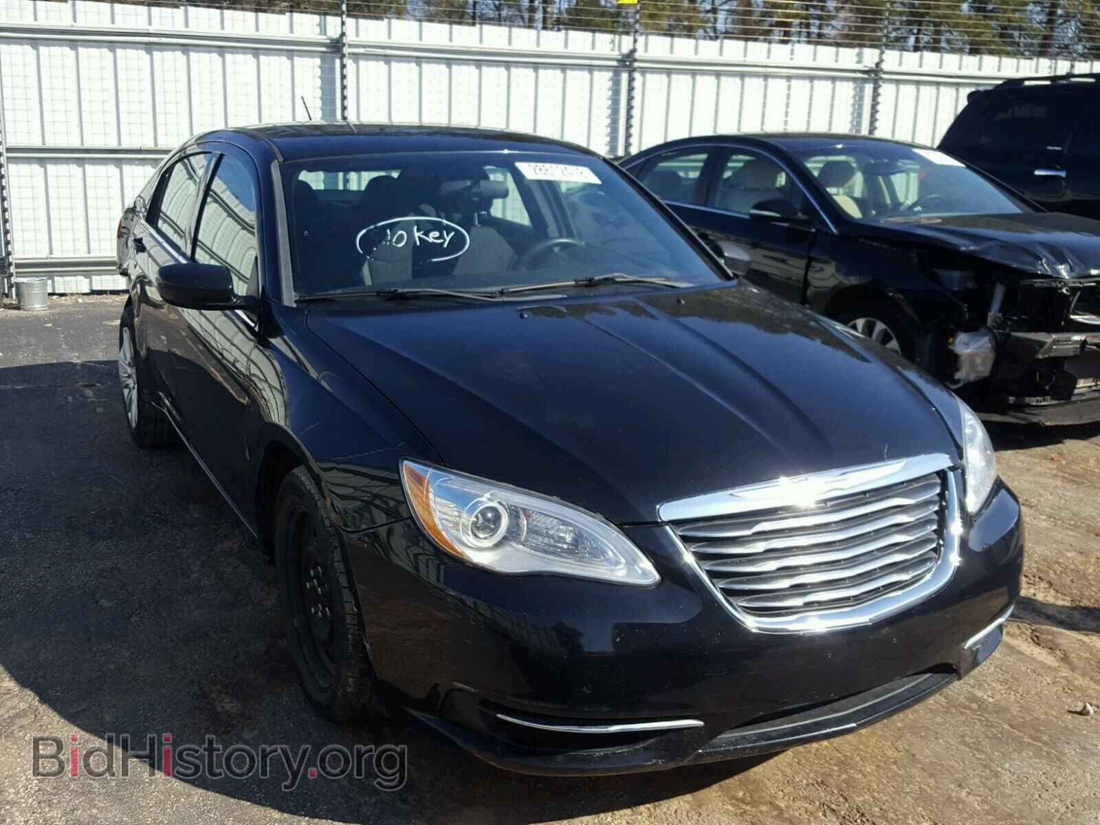 Фотография 1C3CCBAB1CN320472 - CHRYSLER 200 2012