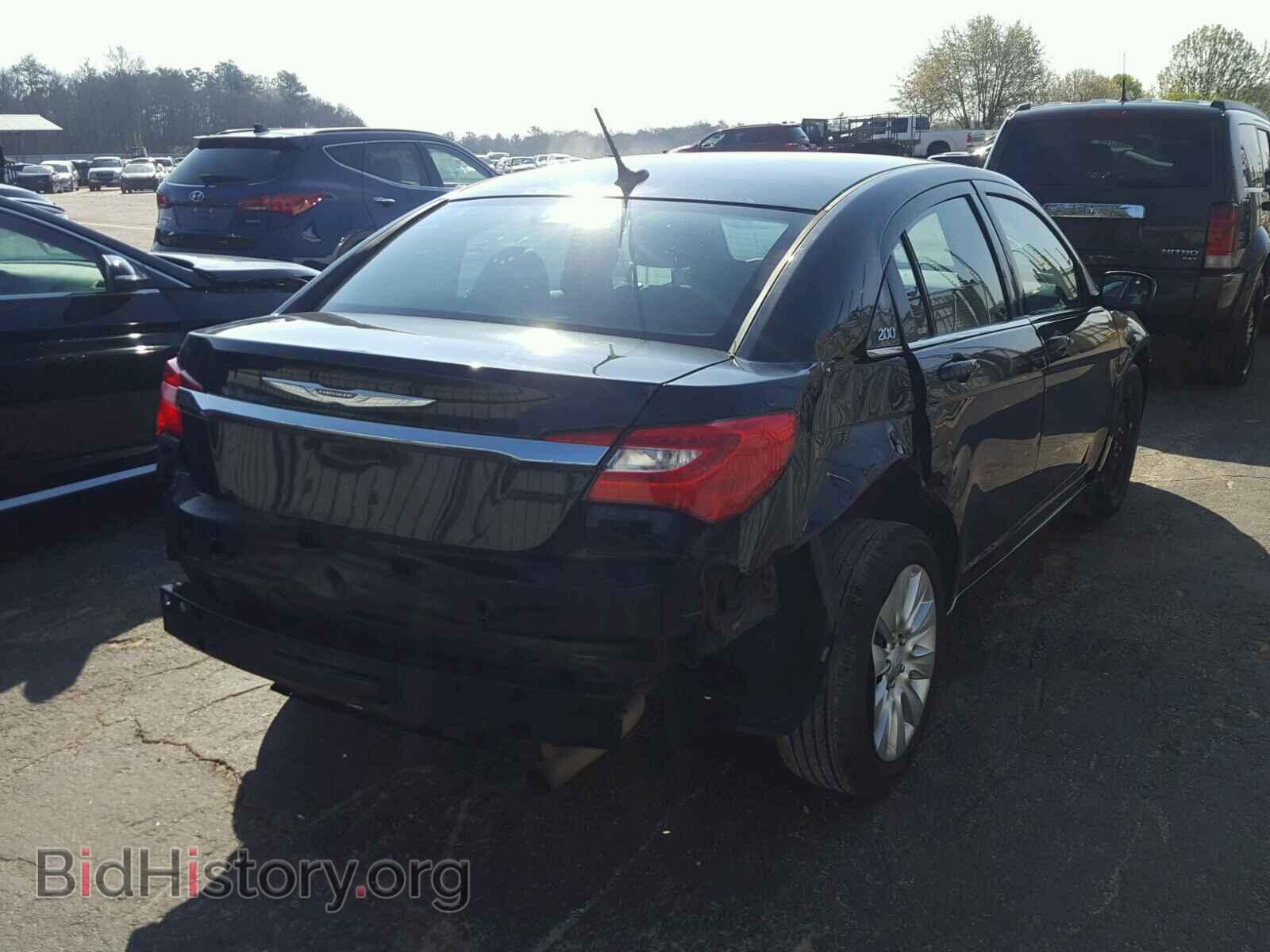 2012 CHRYSLER 200 - VIN: 1C3CCBAB1CN320472 - Фото 4