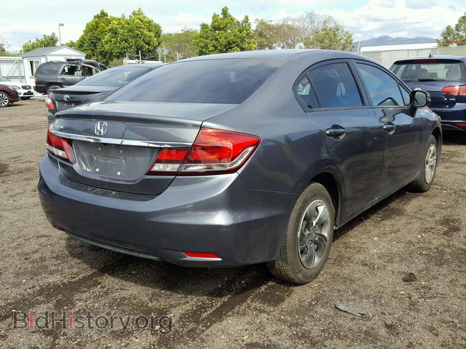 2013 HONDA CIVIC - VIN: 19XFB2F54DE282644 - Фото 4