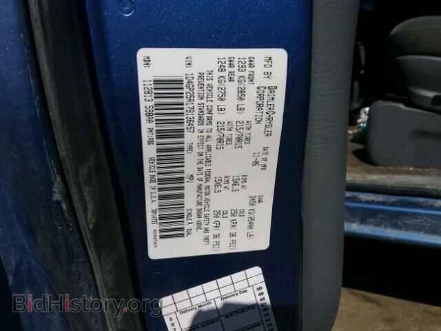 2007 DODGE CARAVAN - VIN: 1D4GP25R17B136457 - Фото 10