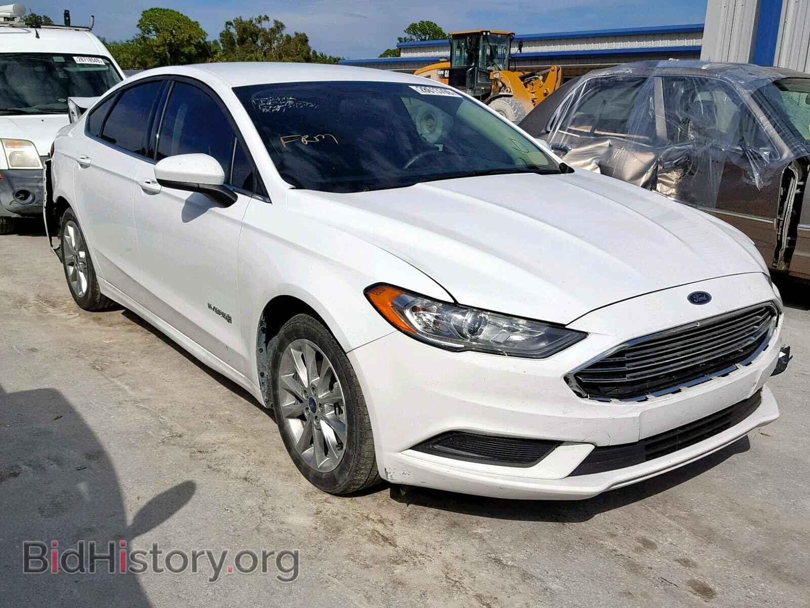 Фотография 3FA6P0LU3HR323254 - FORD FUSION SE 2017