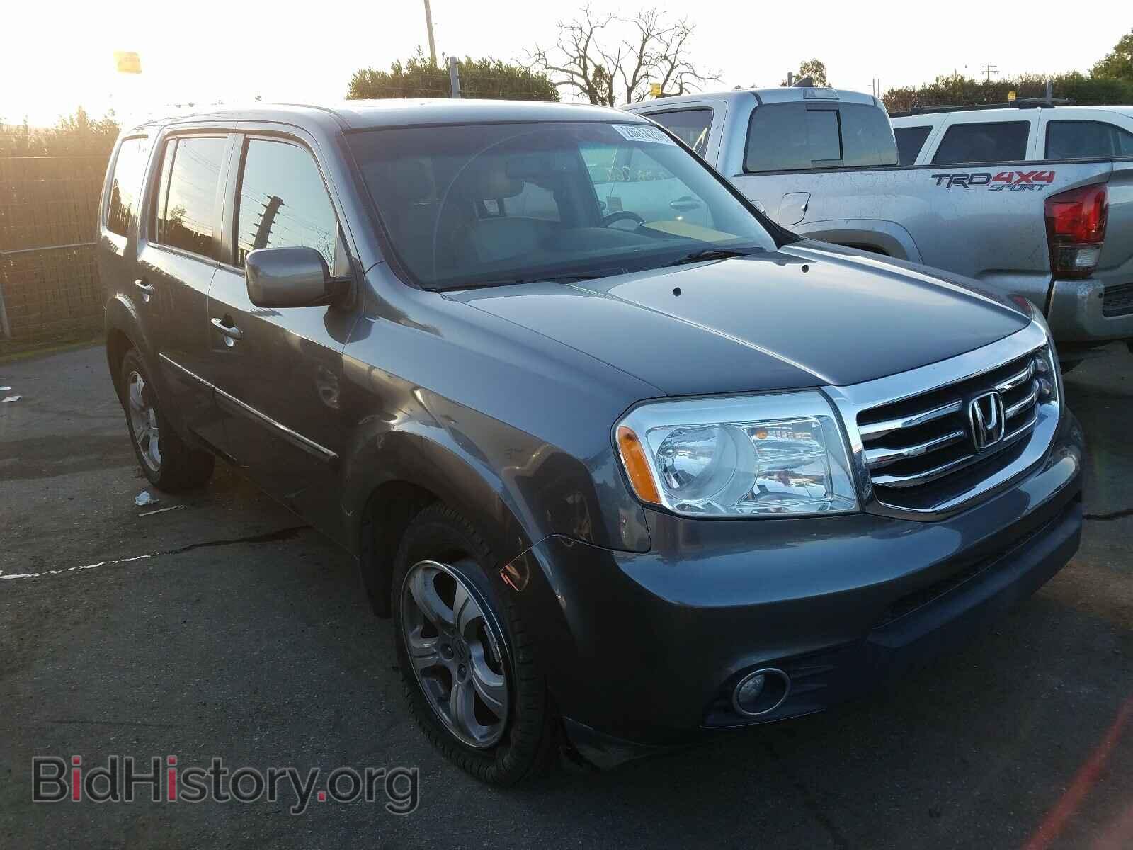Photo 5FNYF4H78CB008380 - HONDA PILOT 2012