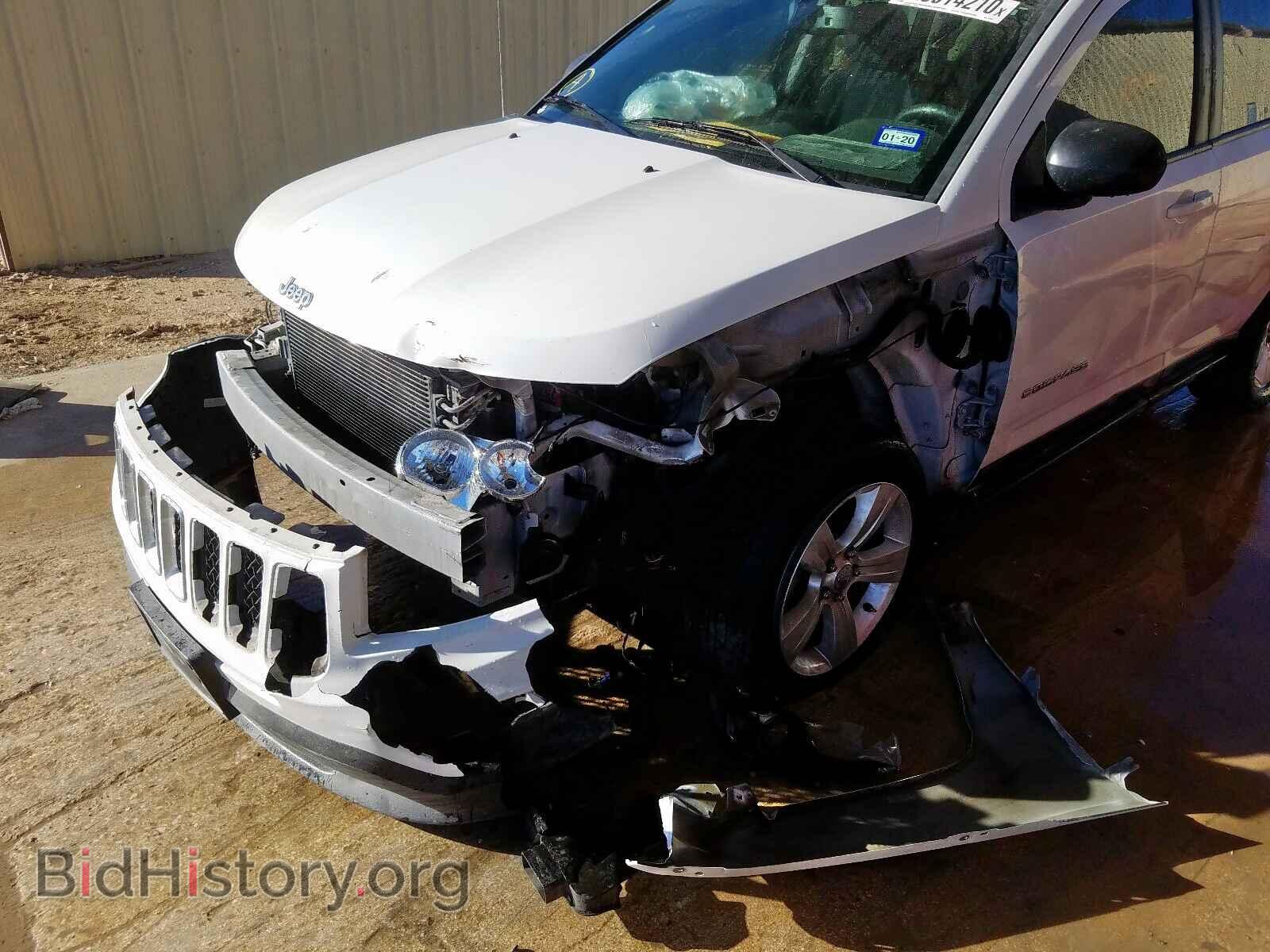 2014 JEEP COMPASS - VIN: 1C4NJCBBXED648626 - Фото 9
