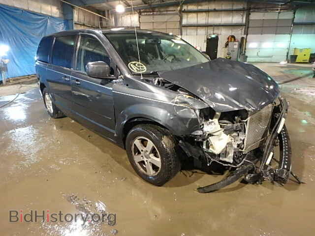 2011 Dodge CARAVAN Grand Cara (VIN 2D4RN3DG7BR731747) — photo 1 of 10, Copart, damage: front end