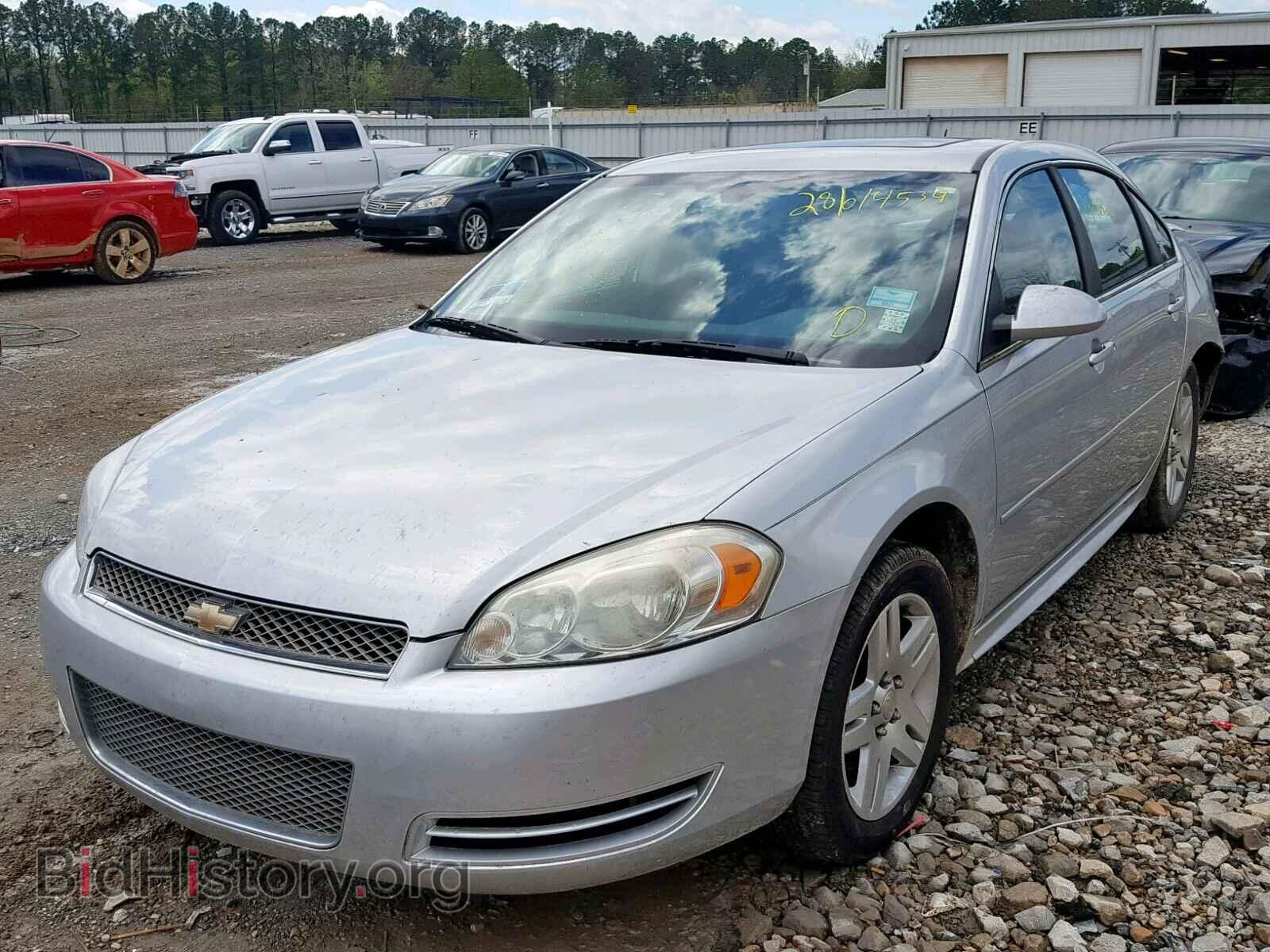 2012 CHEVROLET IMPALA - VIN: 2G1WG5E36C1144353 - Фото 2