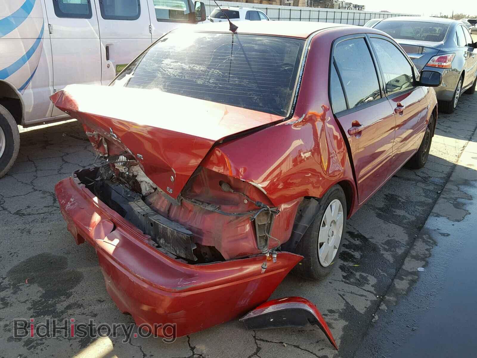 2003 MITSUBISHI LANCER - VIN: JA3AJ26E03U071629 - Фото 4