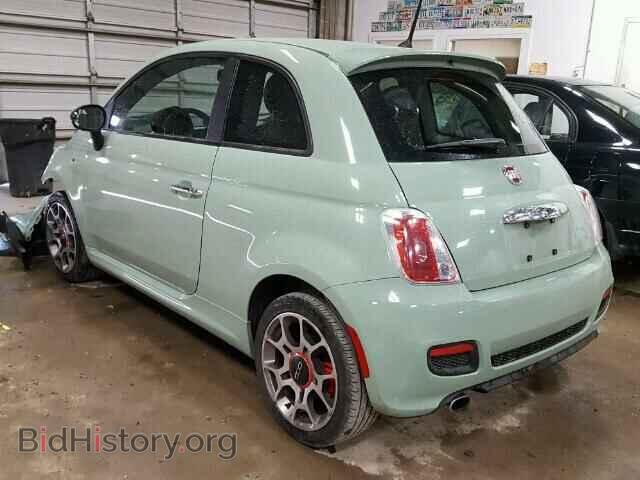 2012 FIAT 500 - VIN: 3C3CFFBRXCT351665 - Фото 3