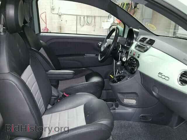 2012 FIAT 500 - VIN: 3C3CFFBRXCT351665 - Фото 5