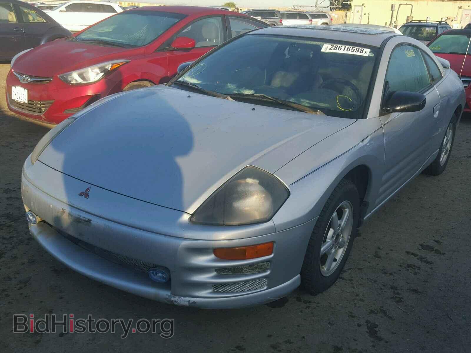 2000 MITSUBISHI ECLIPSE - VIN: 4A3AC34G9YE018335 - Фото 2