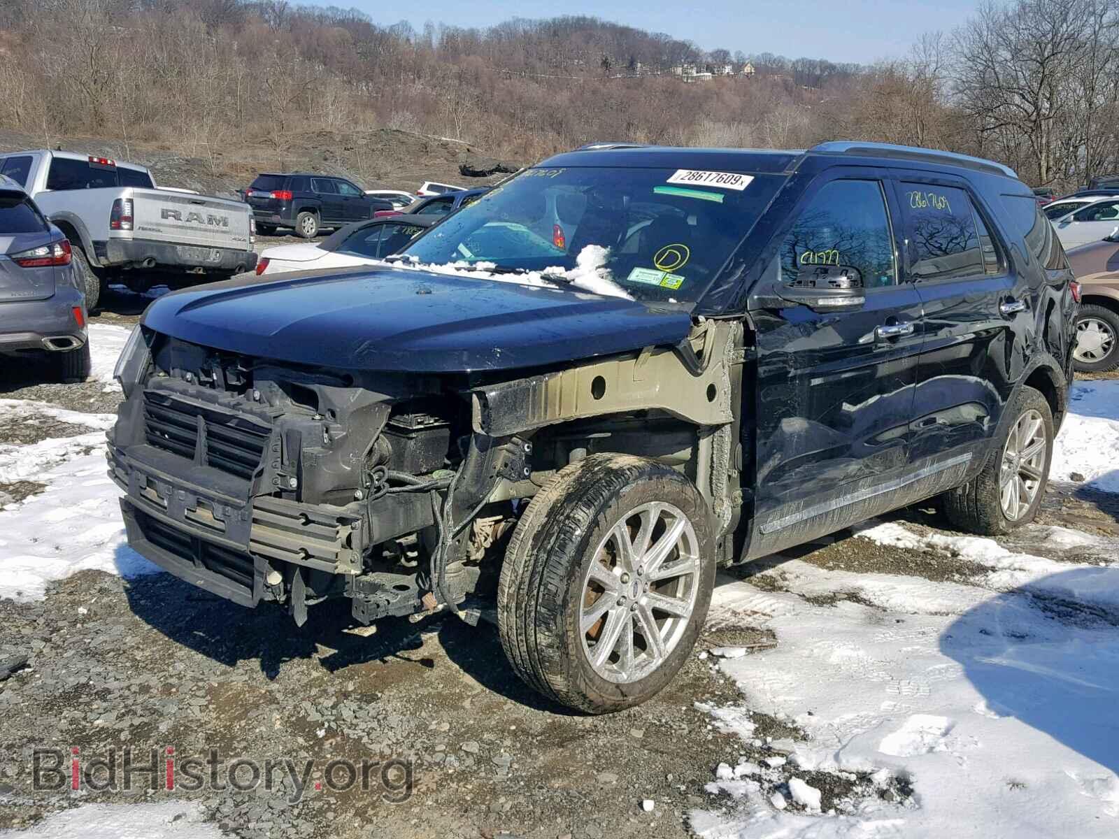 2017 FORD EXPLORER L - VIN: 1FM5K8F81HGA06366 - Photo 2