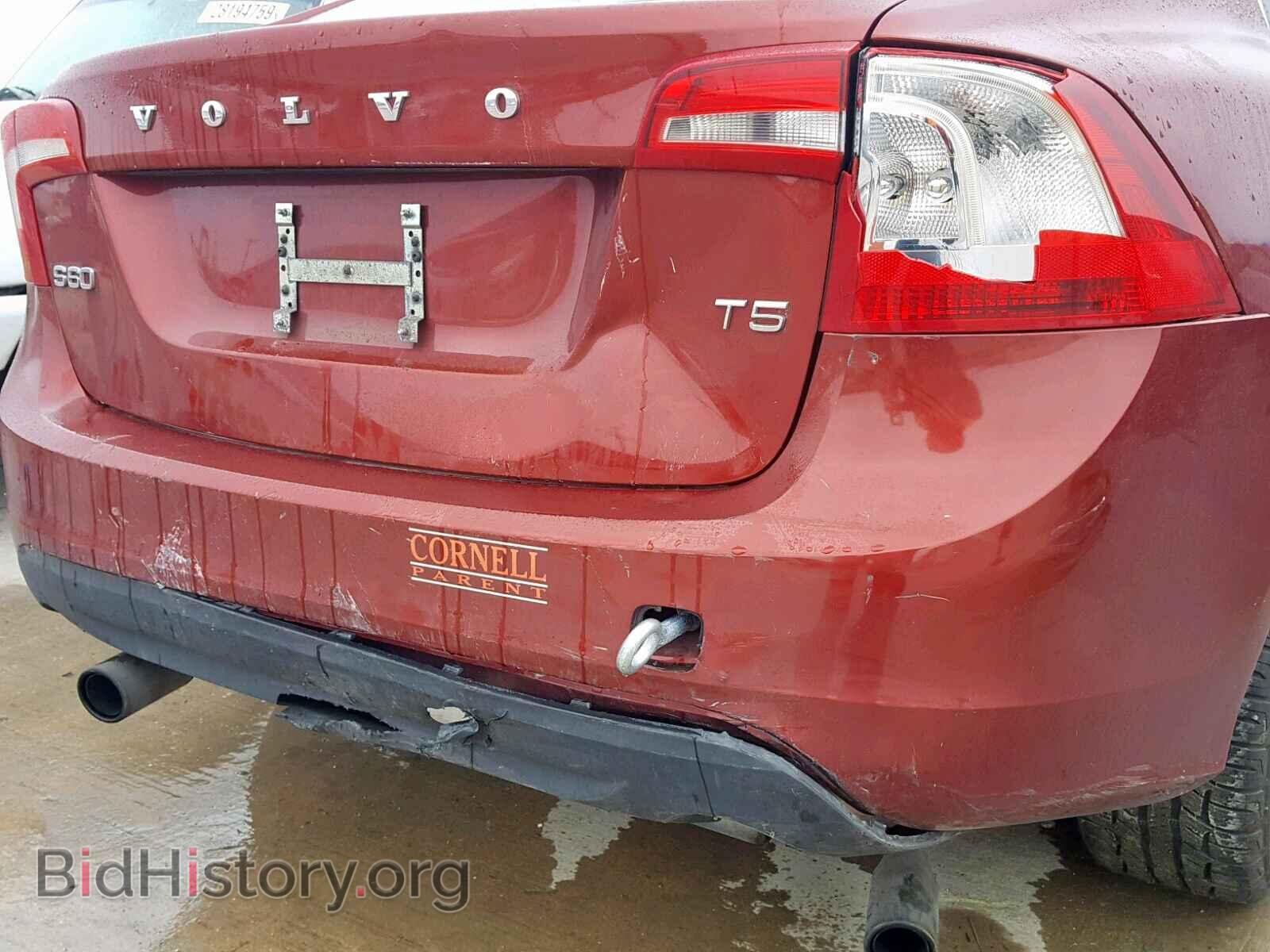 2012 VOLVO S60 - VIN: YV1622FSXC2116253 - Фото 9