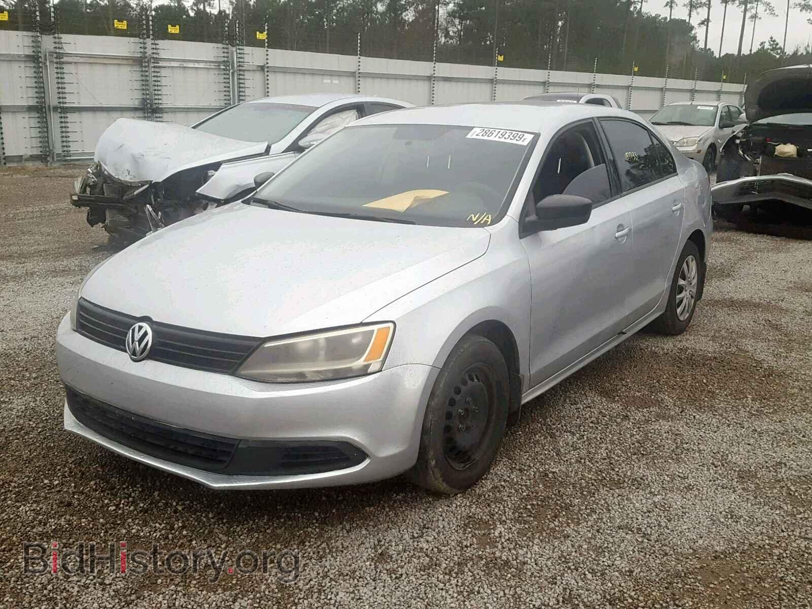 2012 VOLKSWAGEN JETTA - VIN: 3VW2K7AJ3CM371011 - Фото 2