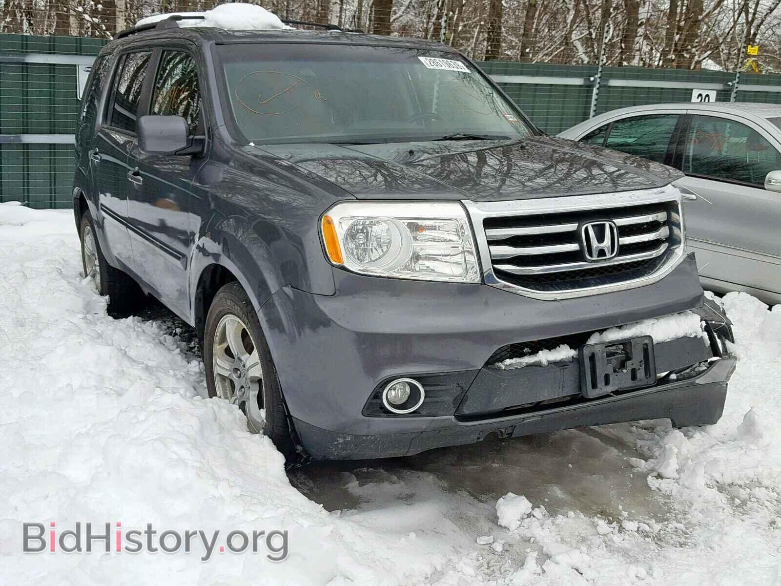 Photo 5FNYF4H56CB027461 - HONDA PILOT EXL 2012