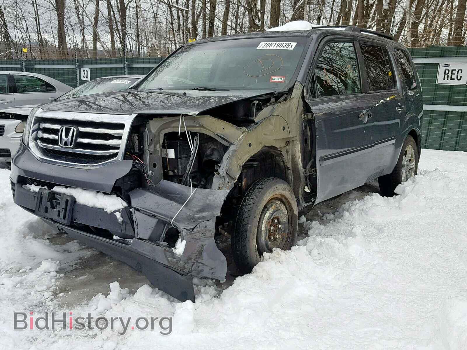 2012 HONDA PILOT EXL - VIN: 5FNYF4H56CB027461 - Фото 2