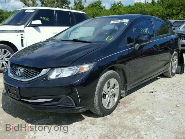 2013 HONDA CIVIC - VIN: 19XFB2F53DE086730 - Фото 2