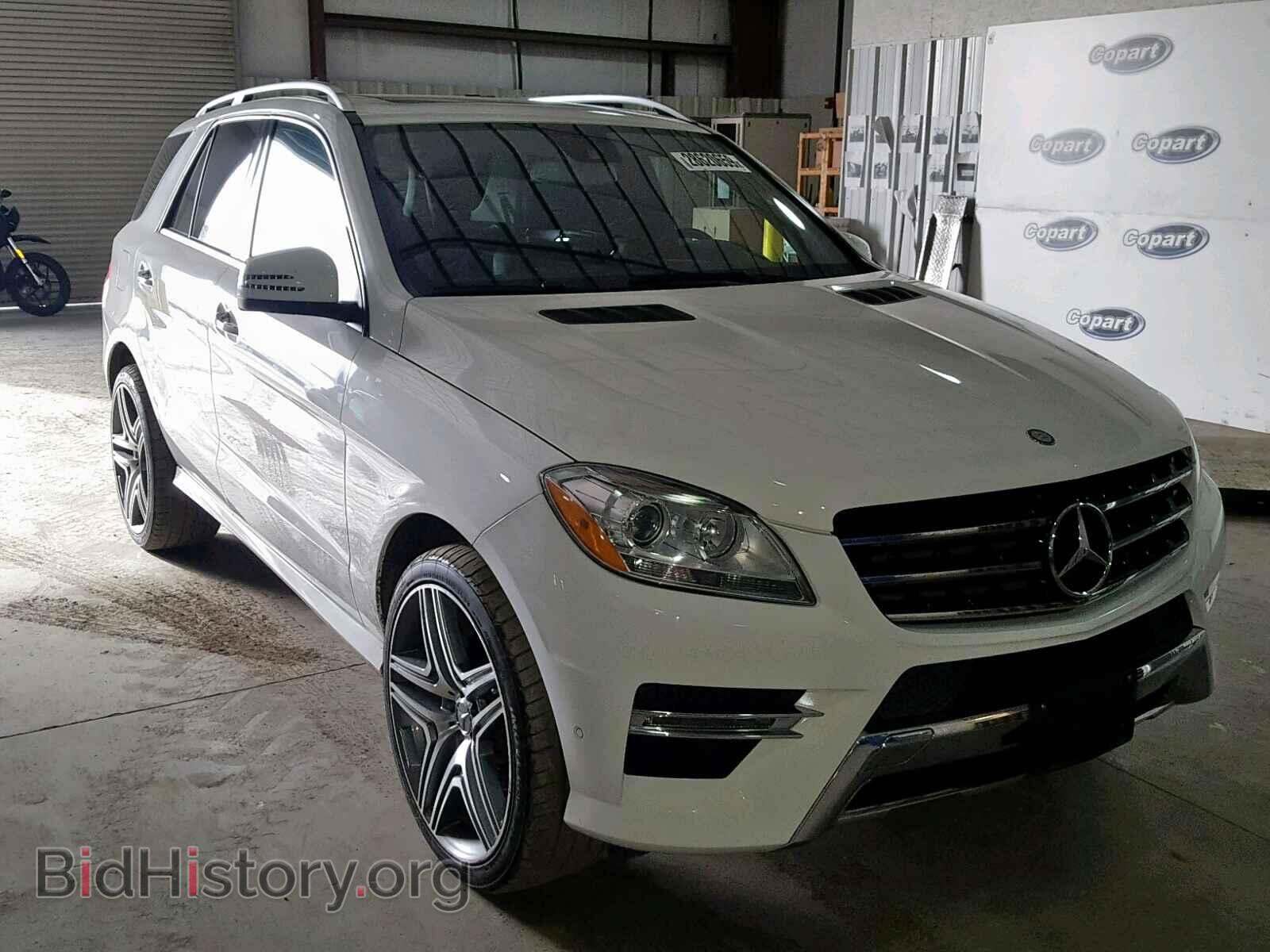 Photo 4JGDA5JB7EA343090 - MERCEDES-BENZ ML 350 2014