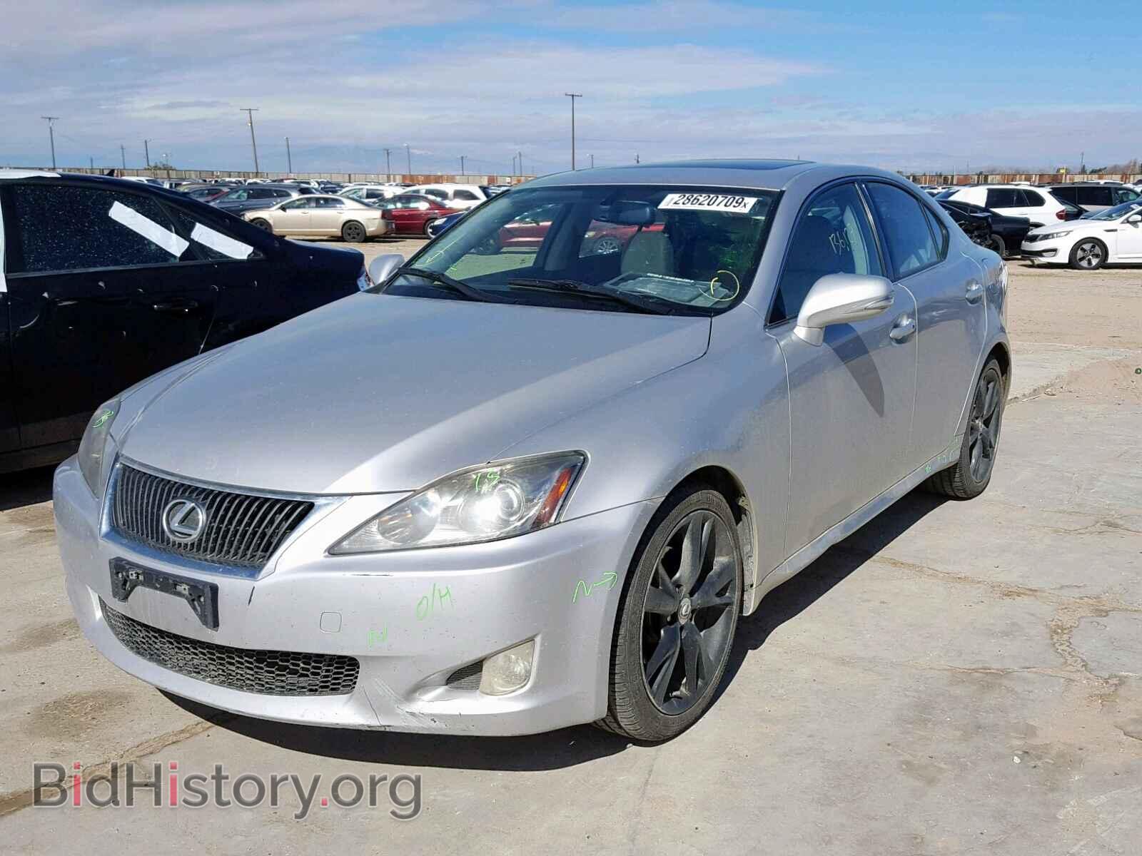 2009 LEXUS IS 250 - VIN: JTHBK262895106573 - Фото 2