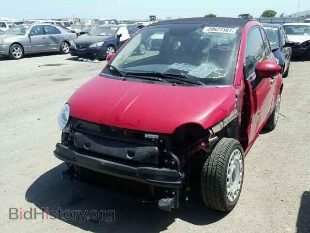 2014 FIAT 500 - VIN: 3C3CFFDR2ET204496 - Фото 2