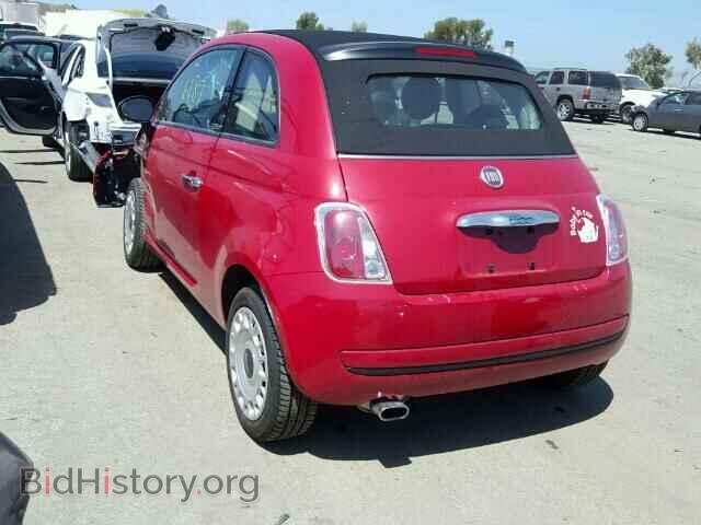 2014 FIAT 500 - VIN: 3C3CFFDR2ET204496 - Фото 3