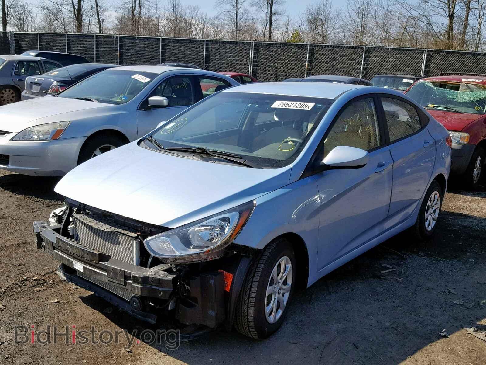 2013 HYUNDAI ACCENT - VIN: KMHCT4AE0DU418476 - Фото 2