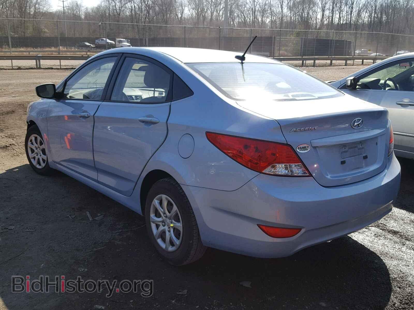 2013 HYUNDAI ACCENT - VIN: KMHCT4AE0DU418476 - Фото 3