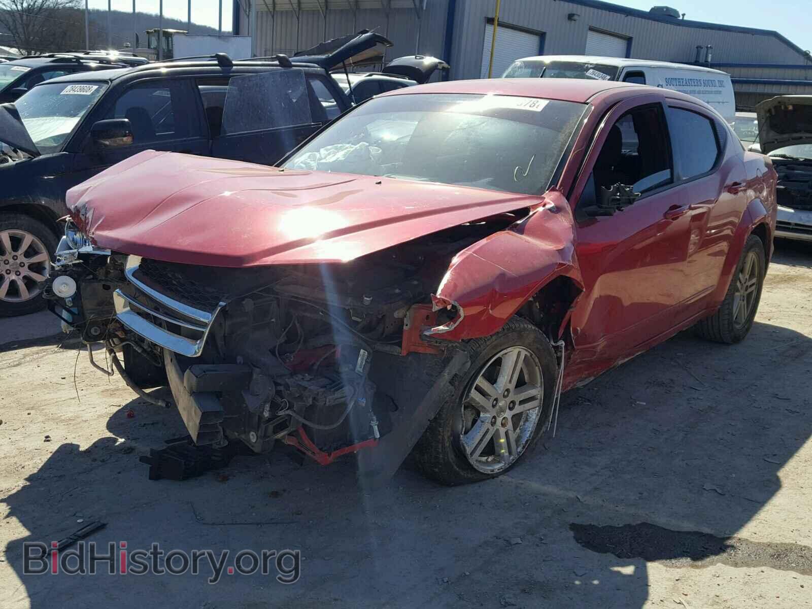 2012 DODGE AVENGER - VIN: 1C3CDZCB1CN157454 - Фото 2