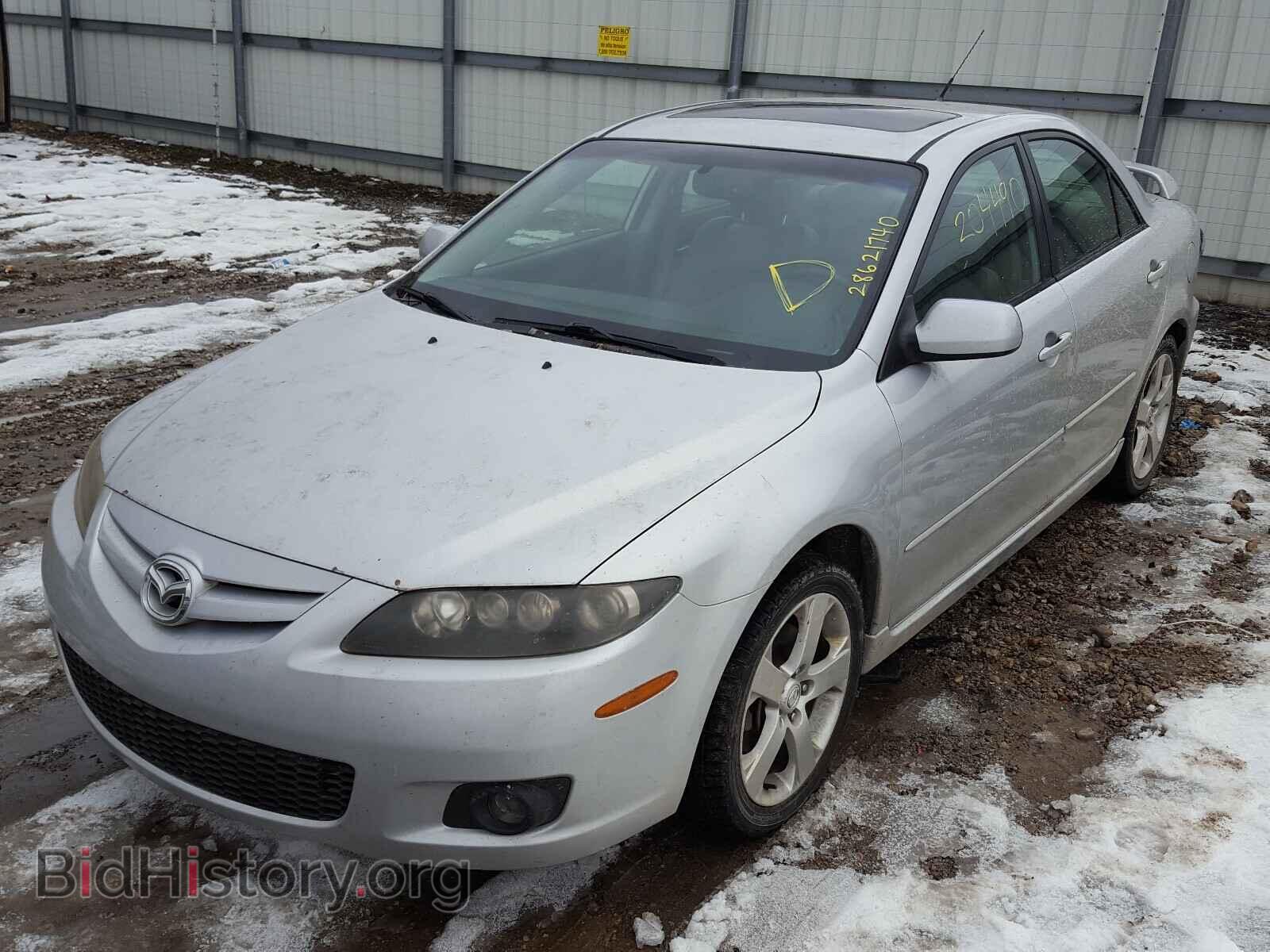 2007 MAZDA 6 - VIN: 1YVHP81C075M36165 - Фото 2