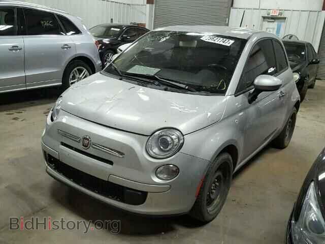 2013 FIAT 500 - VIN: 3C3CFFAR6DT698171 - Фото 2