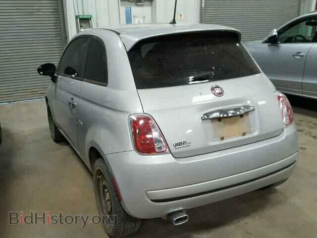 2013 FIAT 500 - VIN: 3C3CFFAR6DT698171 - Фото 3